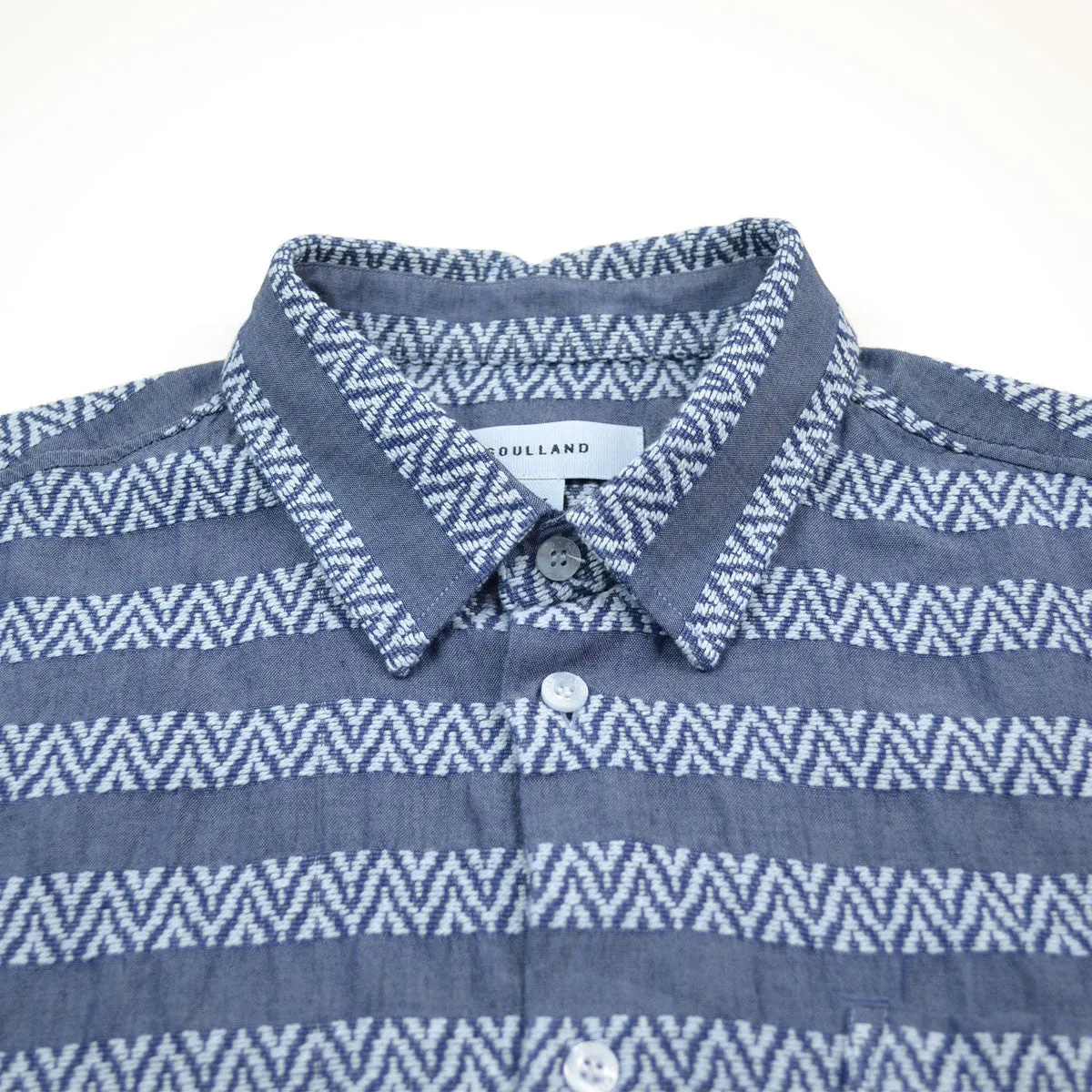 Soulland - Goff Indigo Shirt - Light Blue