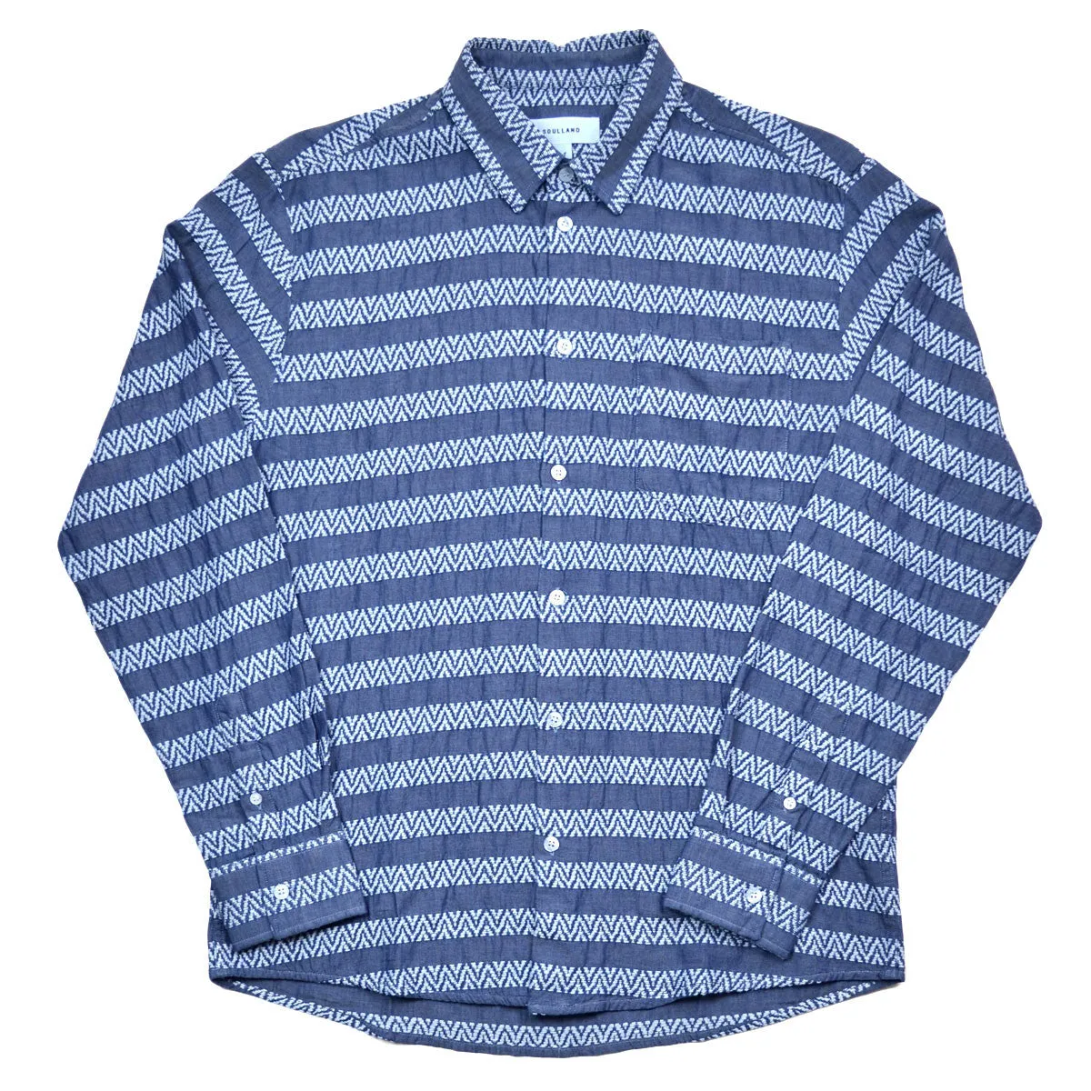 Soulland - Goff Indigo Shirt - Light Blue