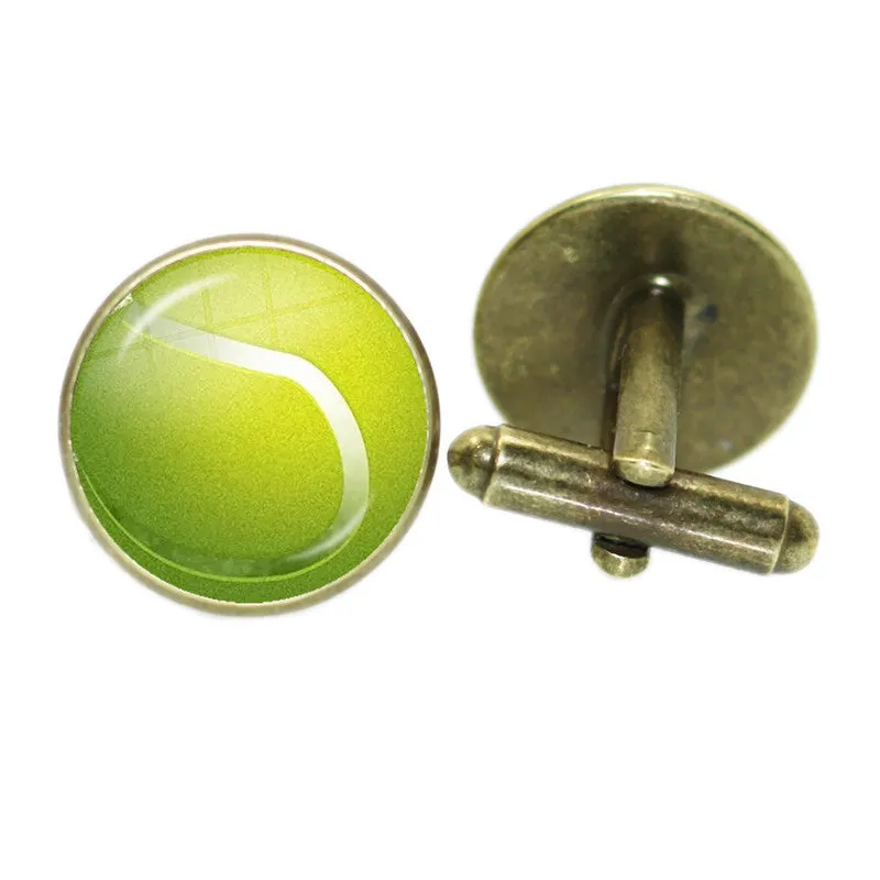 Sport Collection Golf Time Gemstone French Swank Cufflinks