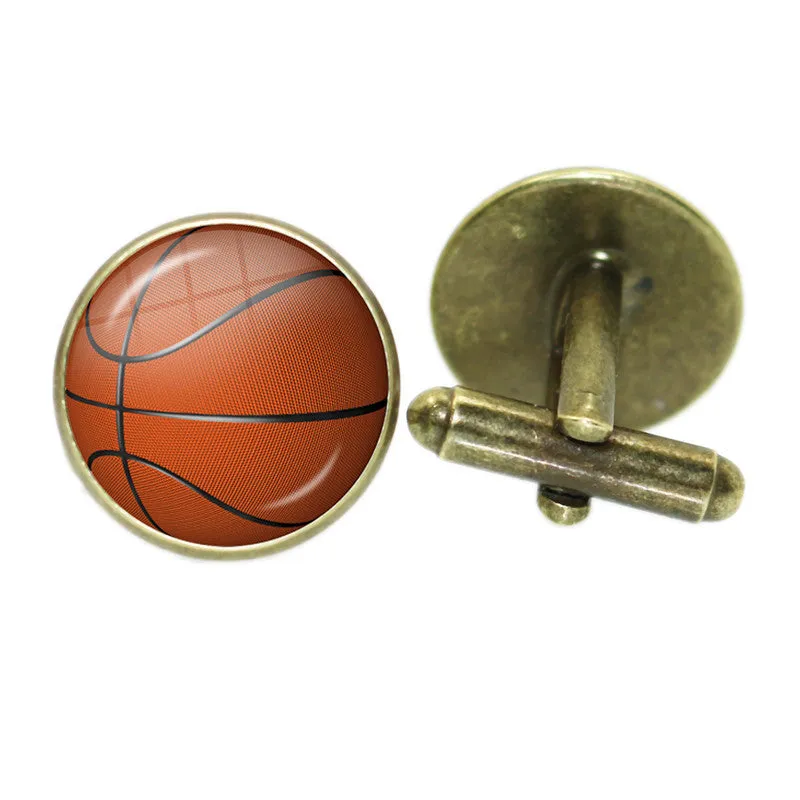 Sport Collection Golf Time Gemstone French Swank Cufflinks