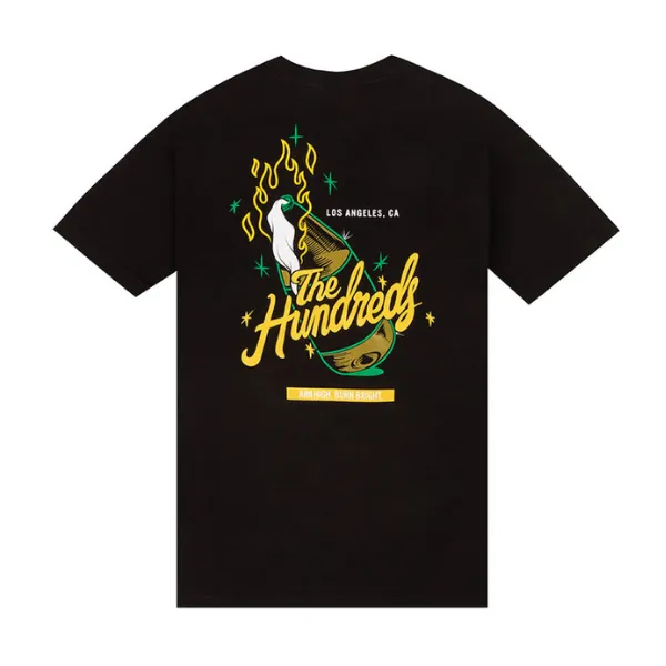 The Hundreds Burn 'Em T-Shirt Black