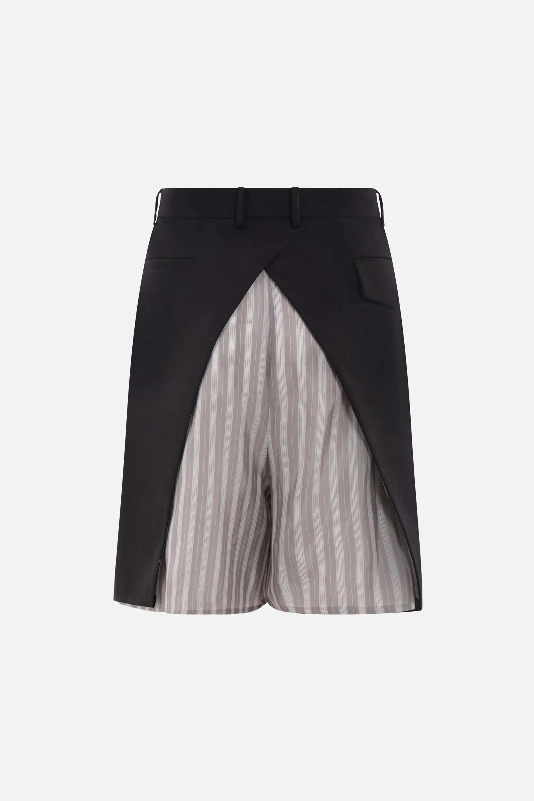 Tidan cupra and twill short pants