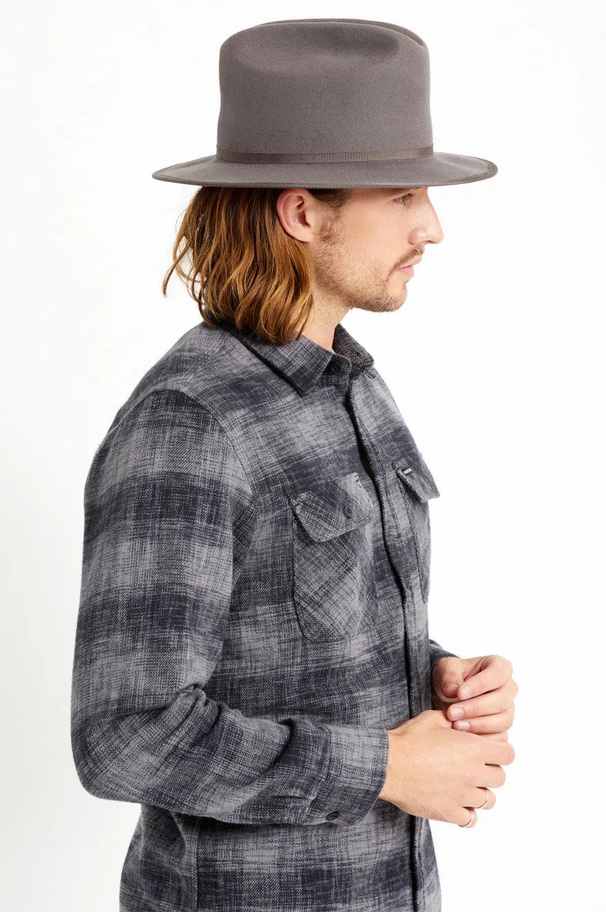 Topeka Cowboy Hat - Dark Grey