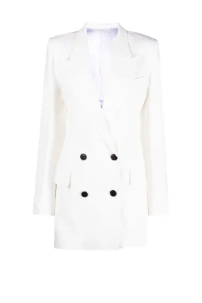 Victoria Beckham Tailored Jacket Dress - Off White