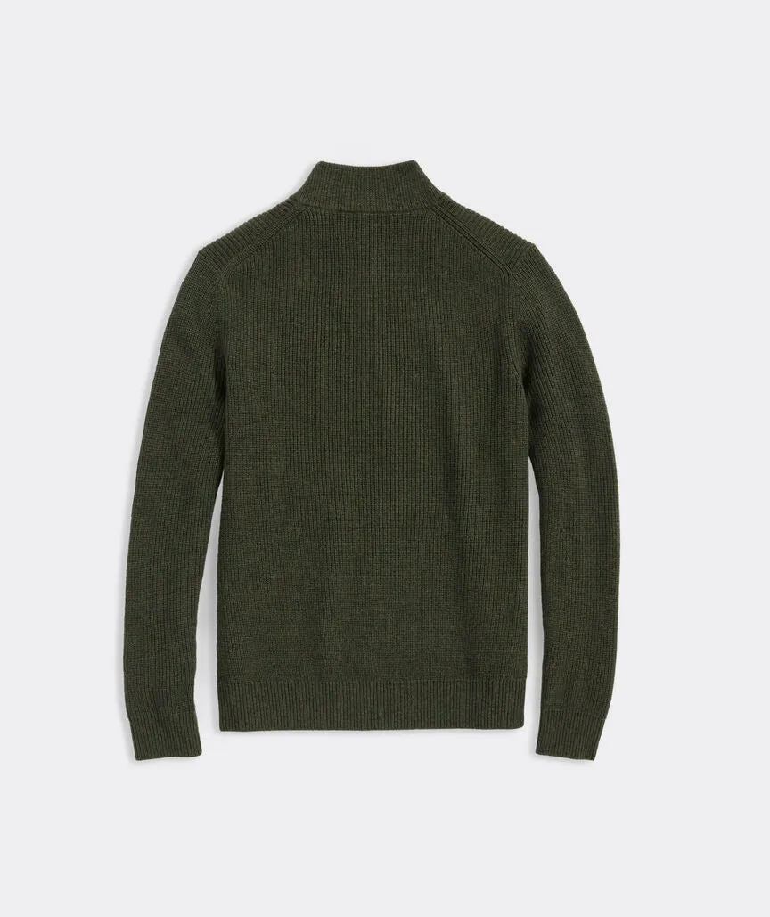 Vineyard Vines Men's Oysterman Sweater - Cypress