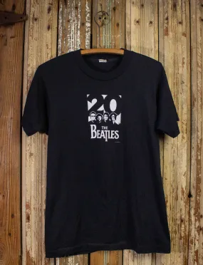 Vintage Beatles 20 Promo T Shirt 1984 Black Small