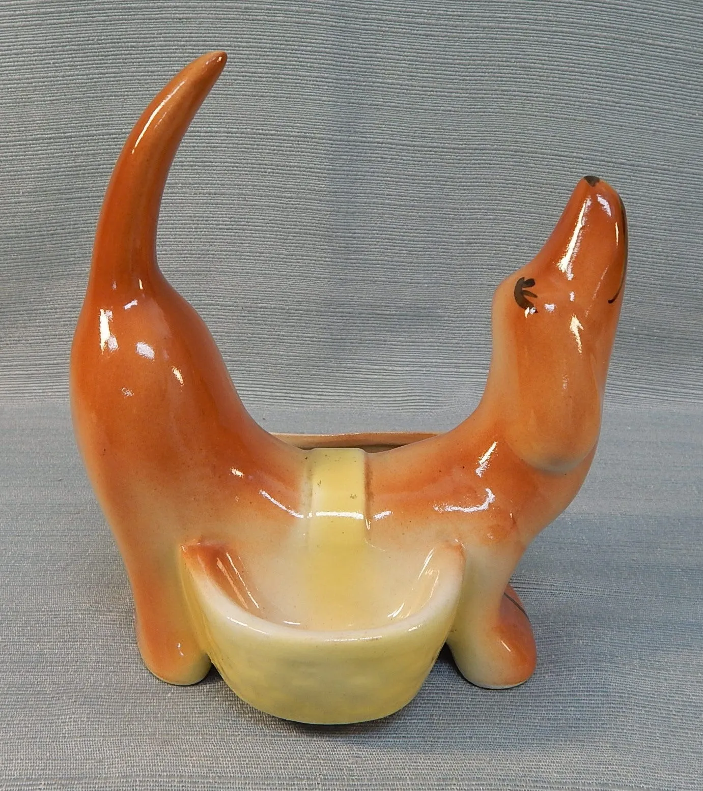 Vintage Dachshund Dresser Caddy