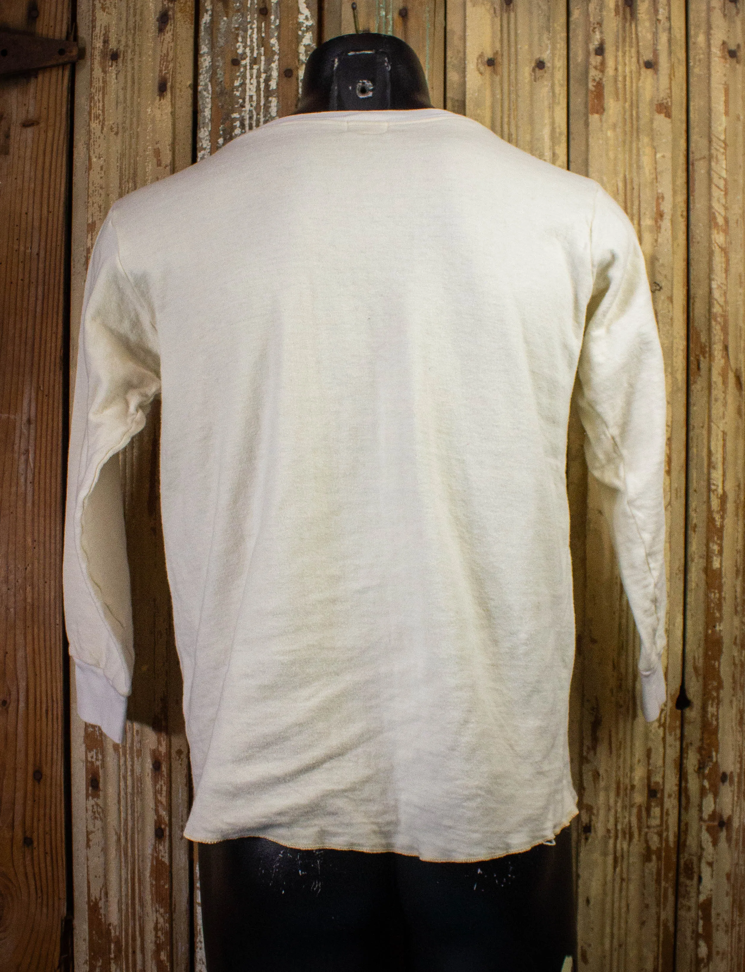 Vintage Duofold Blank White Sweatshirt 50s Medium