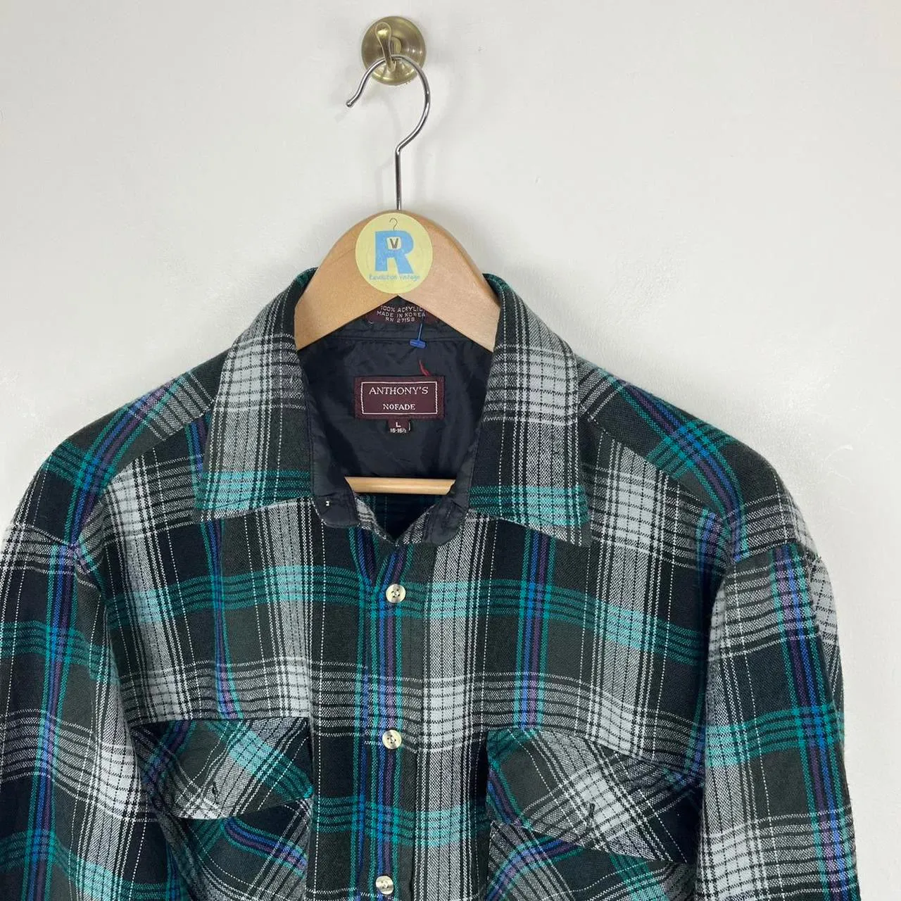 Vintage Flannel Lumberjack Jacket (Large)