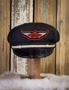 Vintage Harley Davidson Biker Hat 60s Size 7