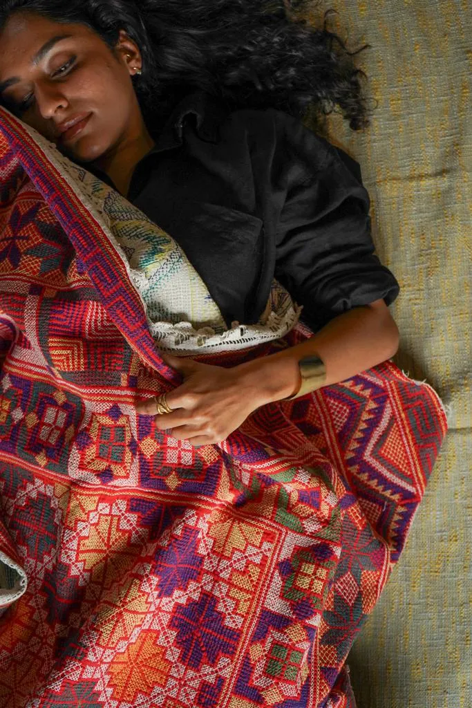 Vintage Kantha Throw 3