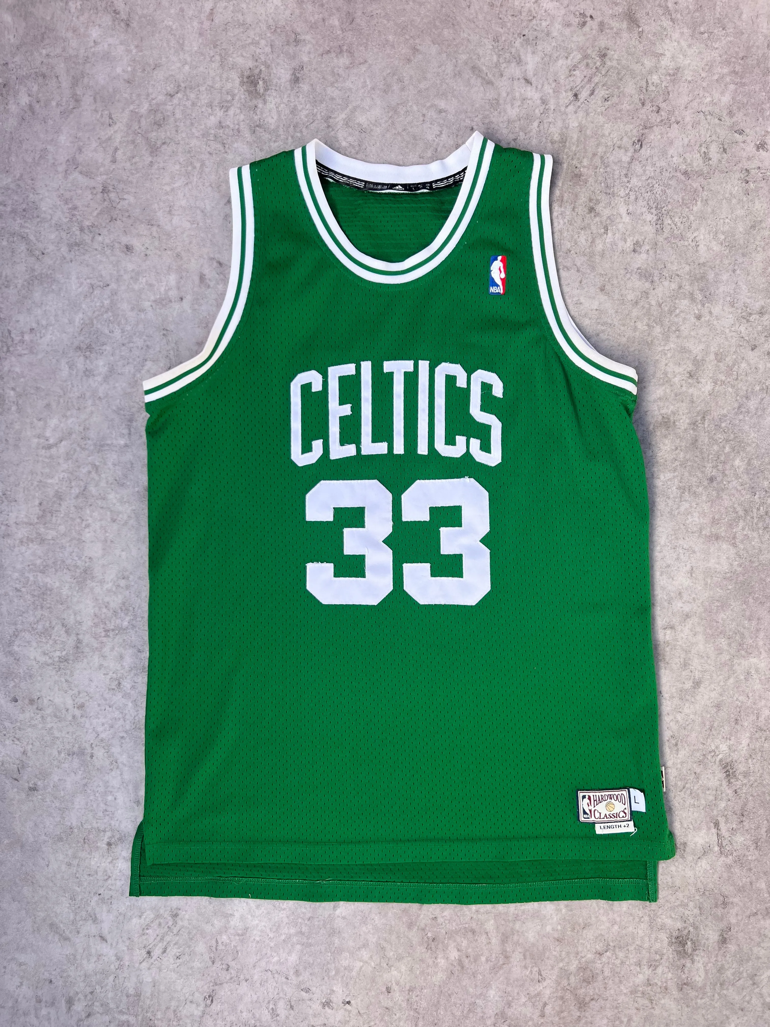 Vintage Larry Bird Celtics Green Jersey (L)