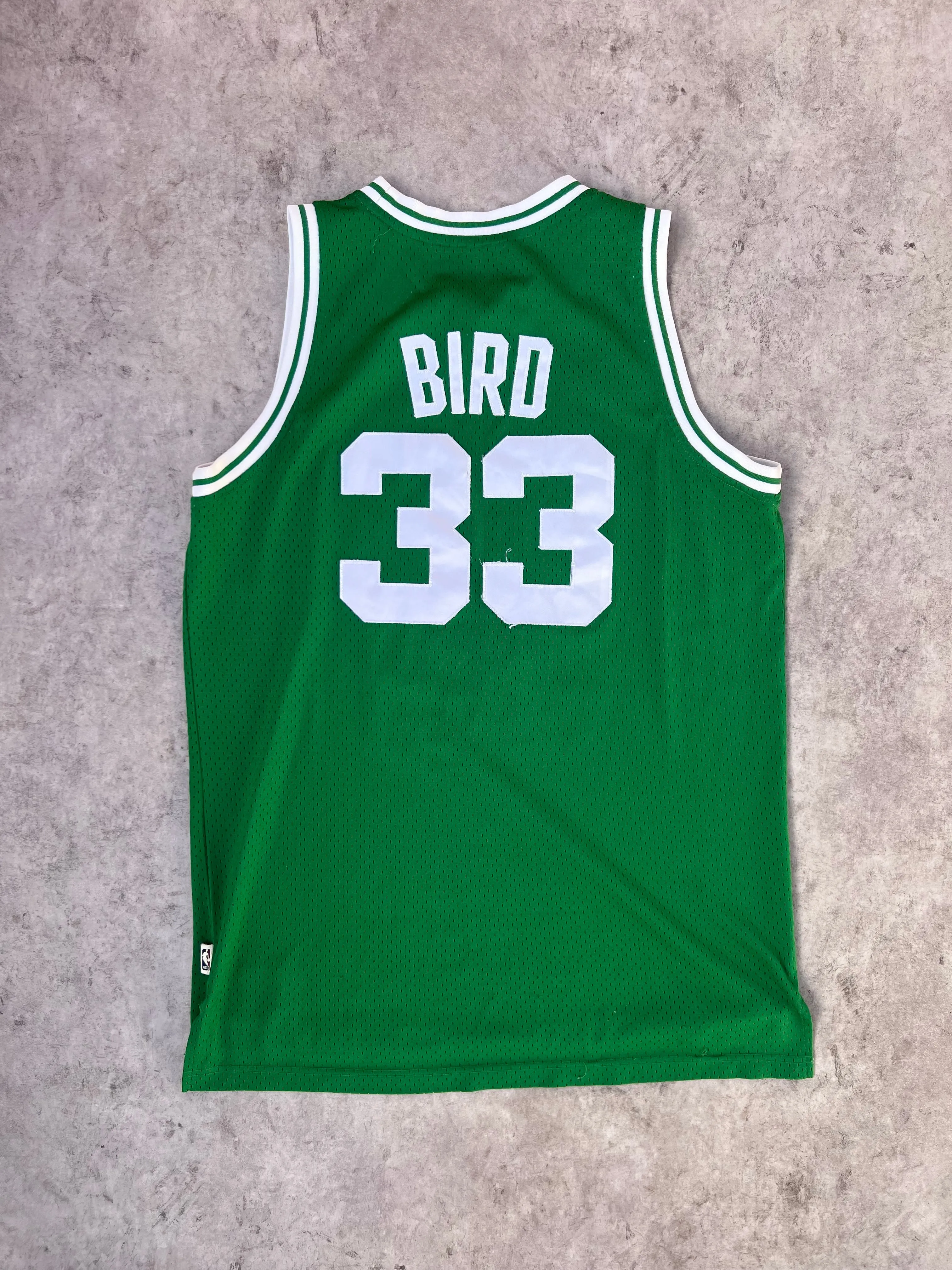 Vintage Larry Bird Celtics Green Jersey (L)