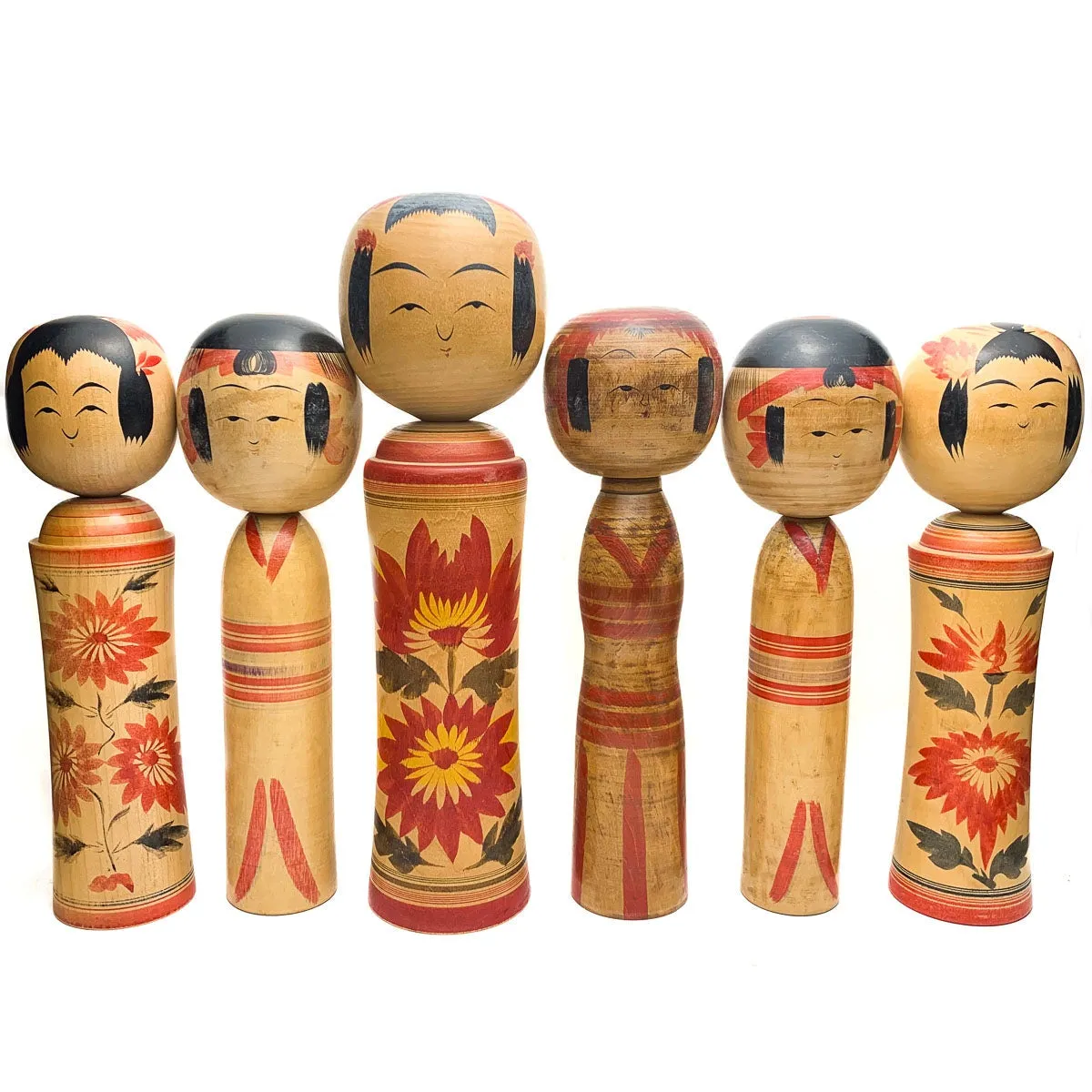 Vintage Wooden Kokeshi Doll, Japan #427