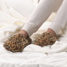 Warmies Slippers Leopard