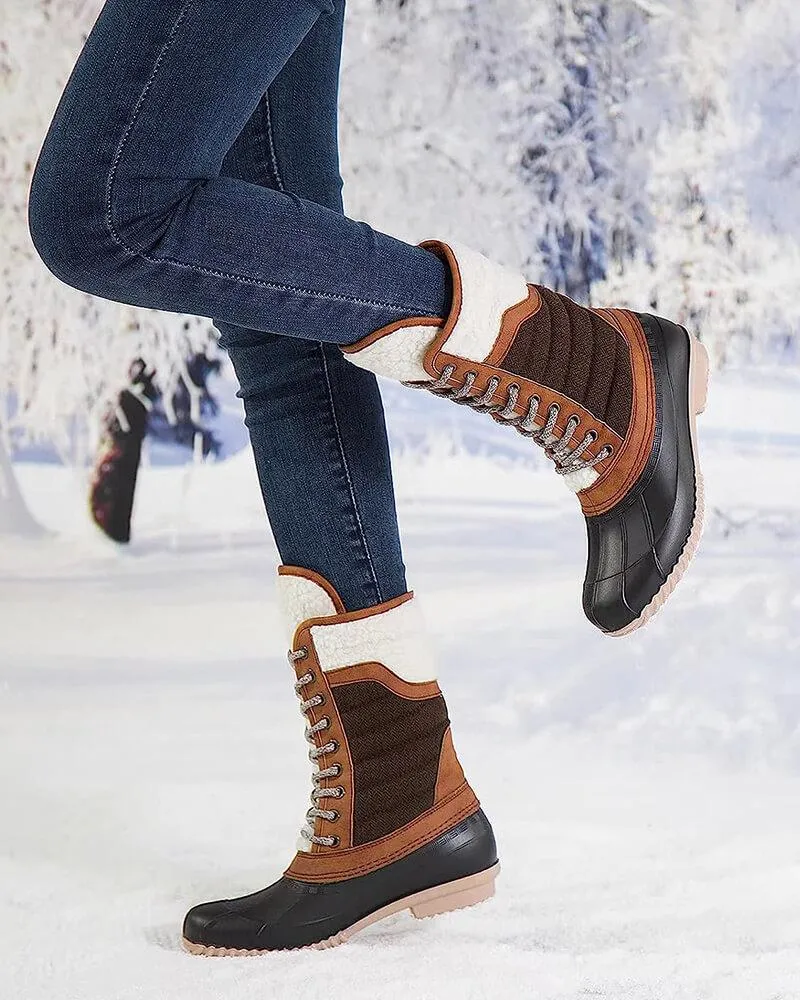 Women's Casual Daily Thickened Cotton Snow Boots