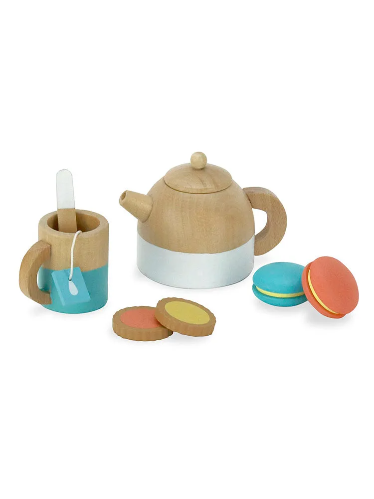 Wooden Tea Set